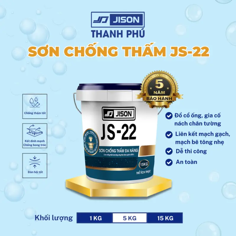 sơn chống thấm jison js 22