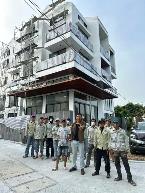 cách chống thấm tường ngoài trời đội ngũ Jison Thanh Phú