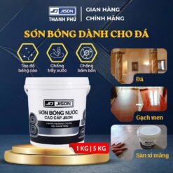 Sơn bóng nước Jison dành cho đá