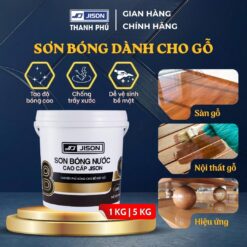 Sơn bóng nước Jison dành cho gỗ