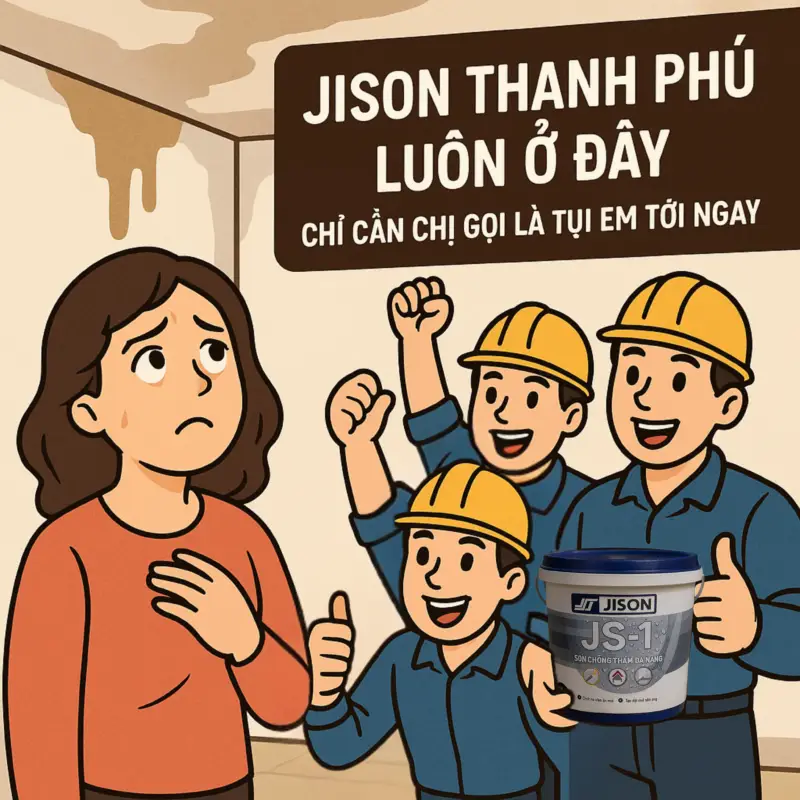 Quy trình chống thấm ngược Jison